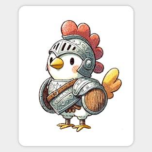 Braveheart Rooster Sticker